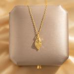 One Leaf Necklace Color Guaranteed