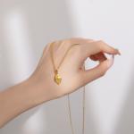 One Leaf Necklace Color Guaranteed