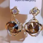 Elegant Geometric Zirconia Earrings – Premium Women’s Jewelry