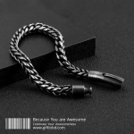 Locomotive Chain Bracelet – Black Edition | Giftlo Exclusive