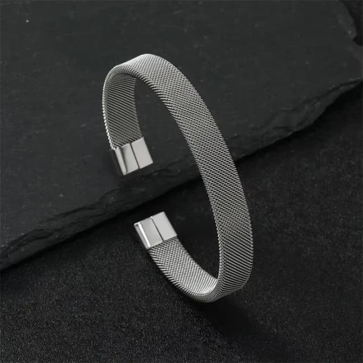 Cuban Wristband – Silver Vintage Edition | Giftlo Exclusive